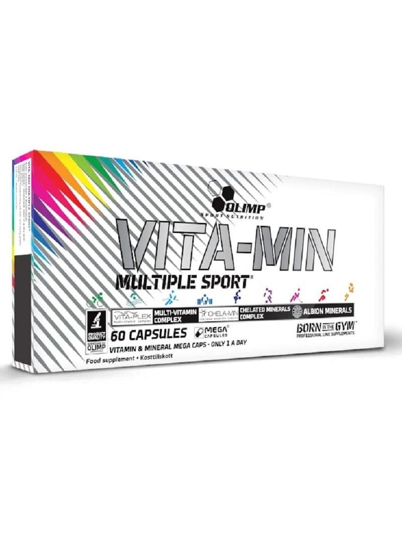 VITA-MIN MULTIPLE SPORT MEGA CAPS - 60 CAPSULES