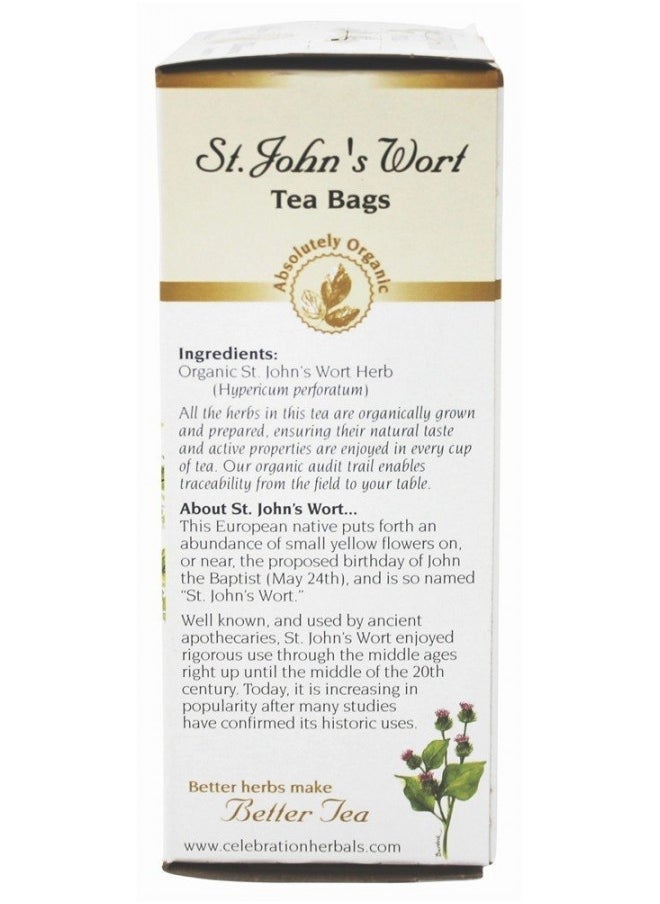 Celebration Herbals St John's Wort Tea Organic - 24 Herbal Tea Bags