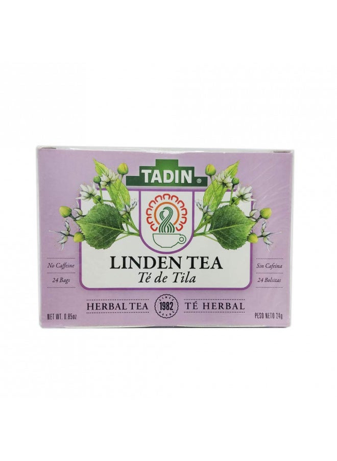 Tadin Tila Herbal Tea, Linden 24 ea ( Pack of 1 )