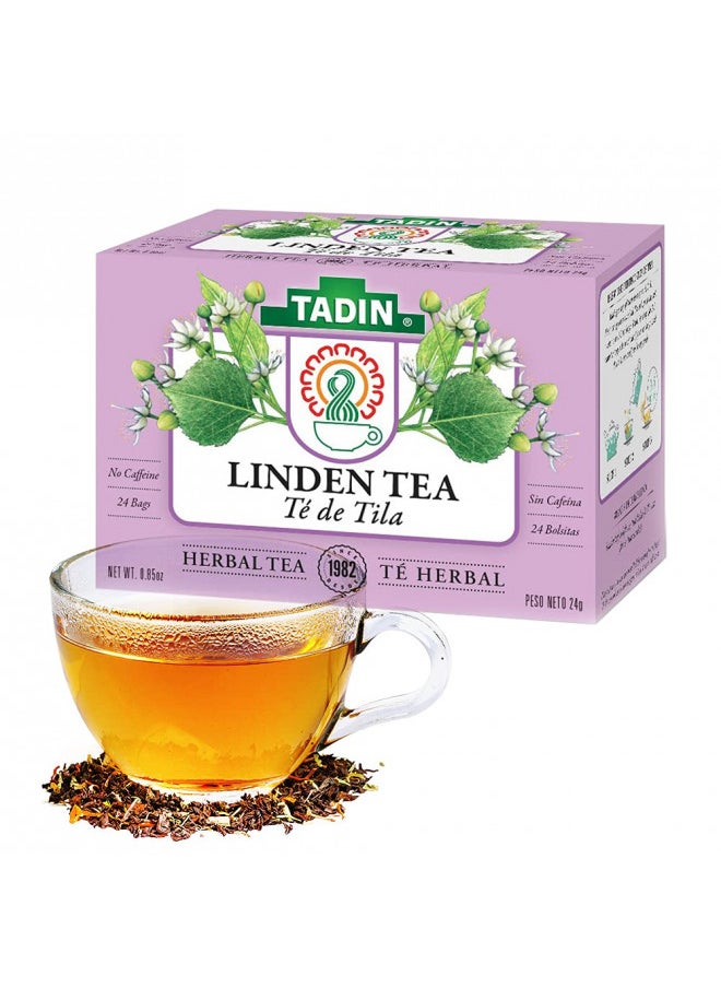 Tadin Tila Herbal Tea, Linden 24 ea ( Pack of 1 )