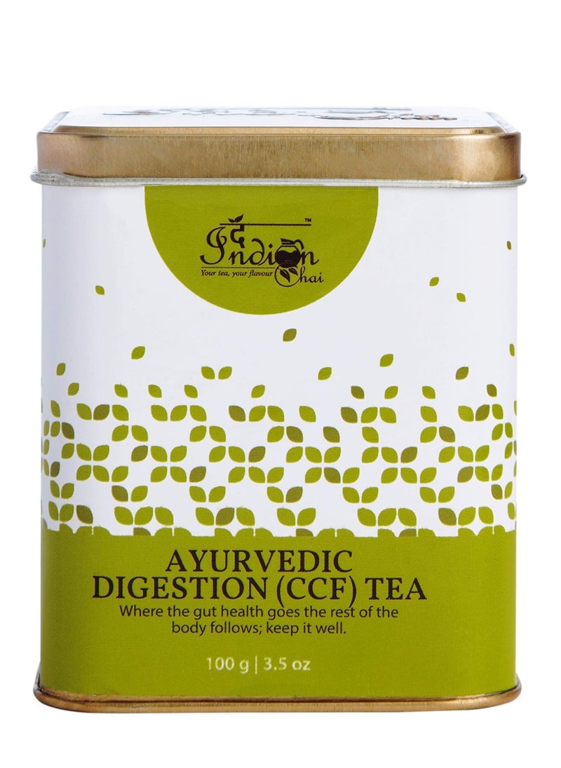 The Indian Chai - Ayurvedic Digestion CCF Tea 100g | Herbal Tisane | Caffeine Free