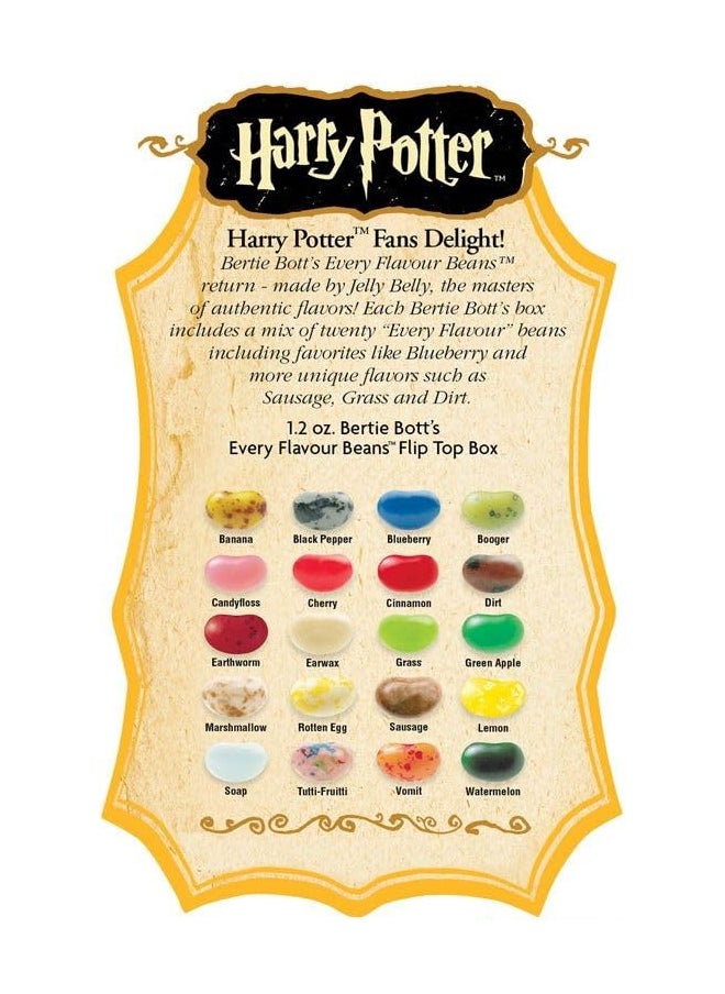 Jelly Belly Harry Potter Bertie Bott's Every Flavor Beans - 1.2 oz - 24 ct