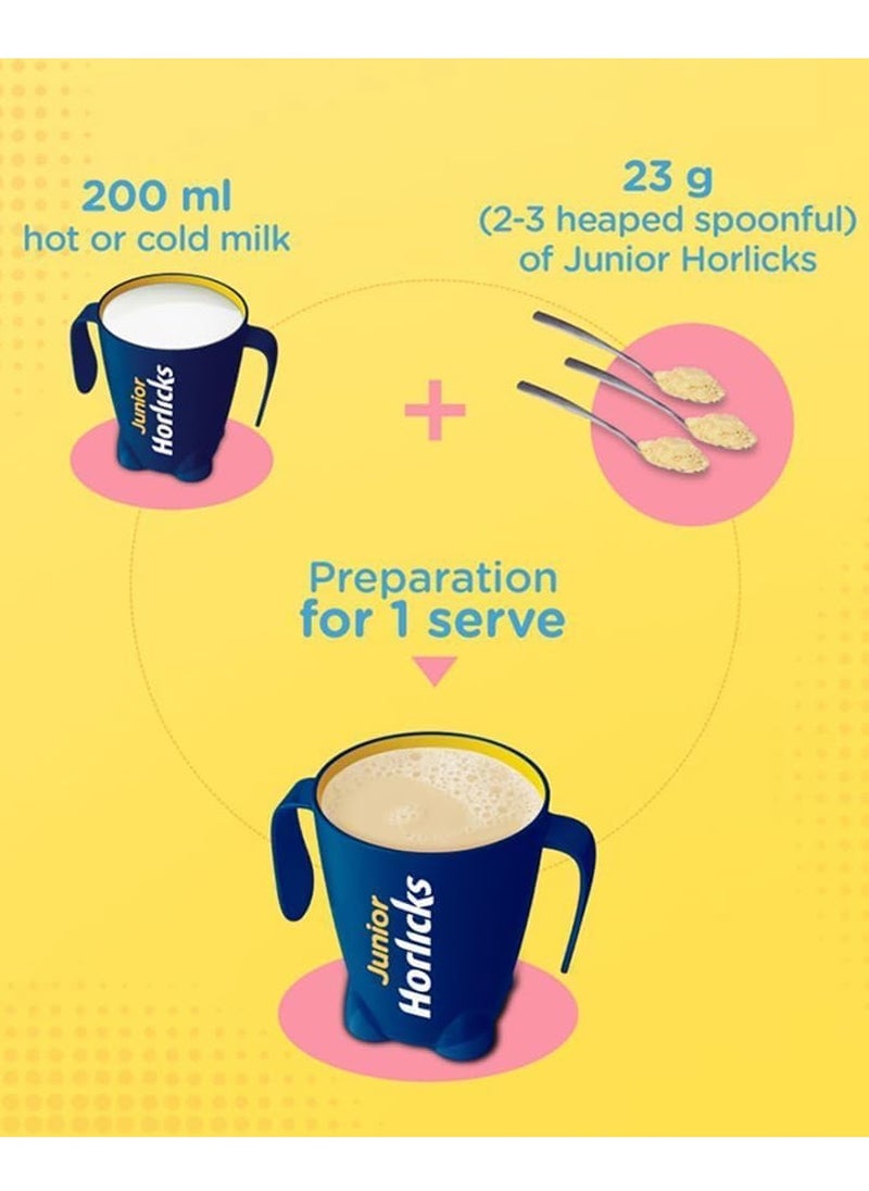 Horlicks Junior Vanilla, Health n Nutrition Drink for kids, 500gm