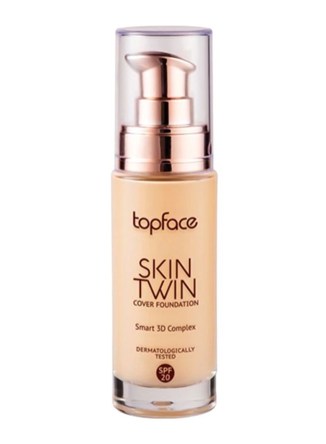 Skin Twin Cover Foundation Smart 3D Complex 02 Cream