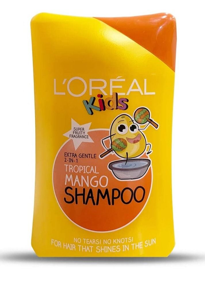 Loreal Shampoo for Kids Tropical 250ml+Shampoo for Kids Strawberry 250ml