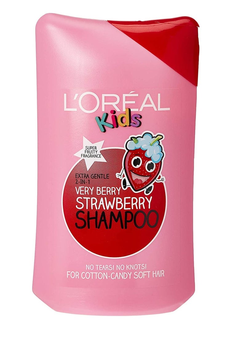 Loreal Shampoo for Kids Tropical 250ml+Shampoo for Kids Strawberry 250ml