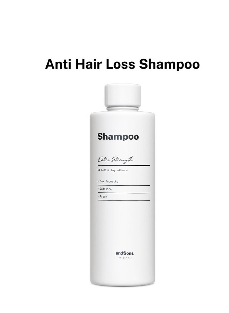 Anti Hair Loss Saw Palmetto Caffeine Shampoo (200ml)