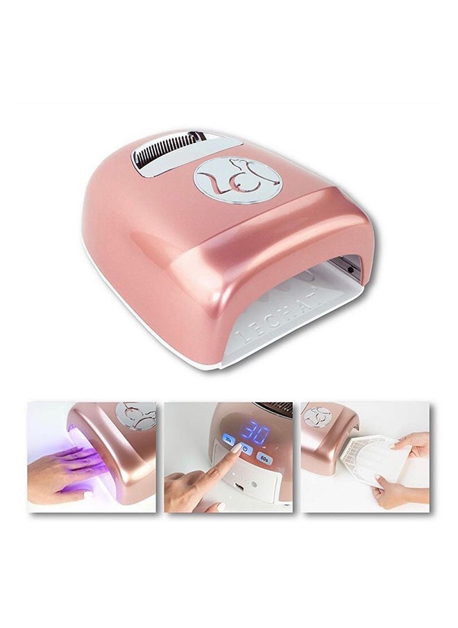 Nail Dryer Uv Led Lamp Compatible With All Type Of Gel Nail Polishes And Sculpting Gels Hlcled36