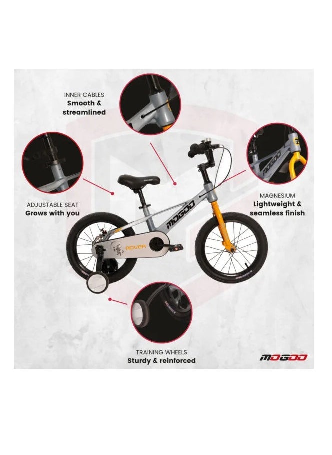 Mogoo Rover Magnesium Bike 16 Inch – Orange