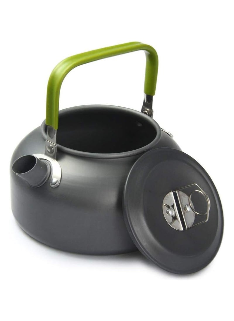 Portable Water Kettles Aluminum 0.8L Outdoor Coffee Picnic Pot Water Kettle Teapot Camping Backpacking Hiking