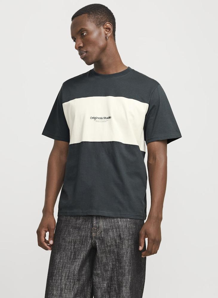 Jorvesterbro Block Tee Short Sleeve  Crew Neck T-Shirt