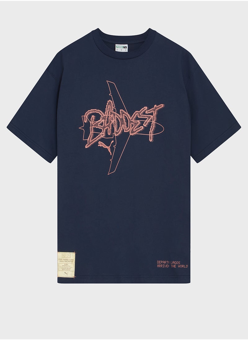 Puma X Davido Baddest Tee