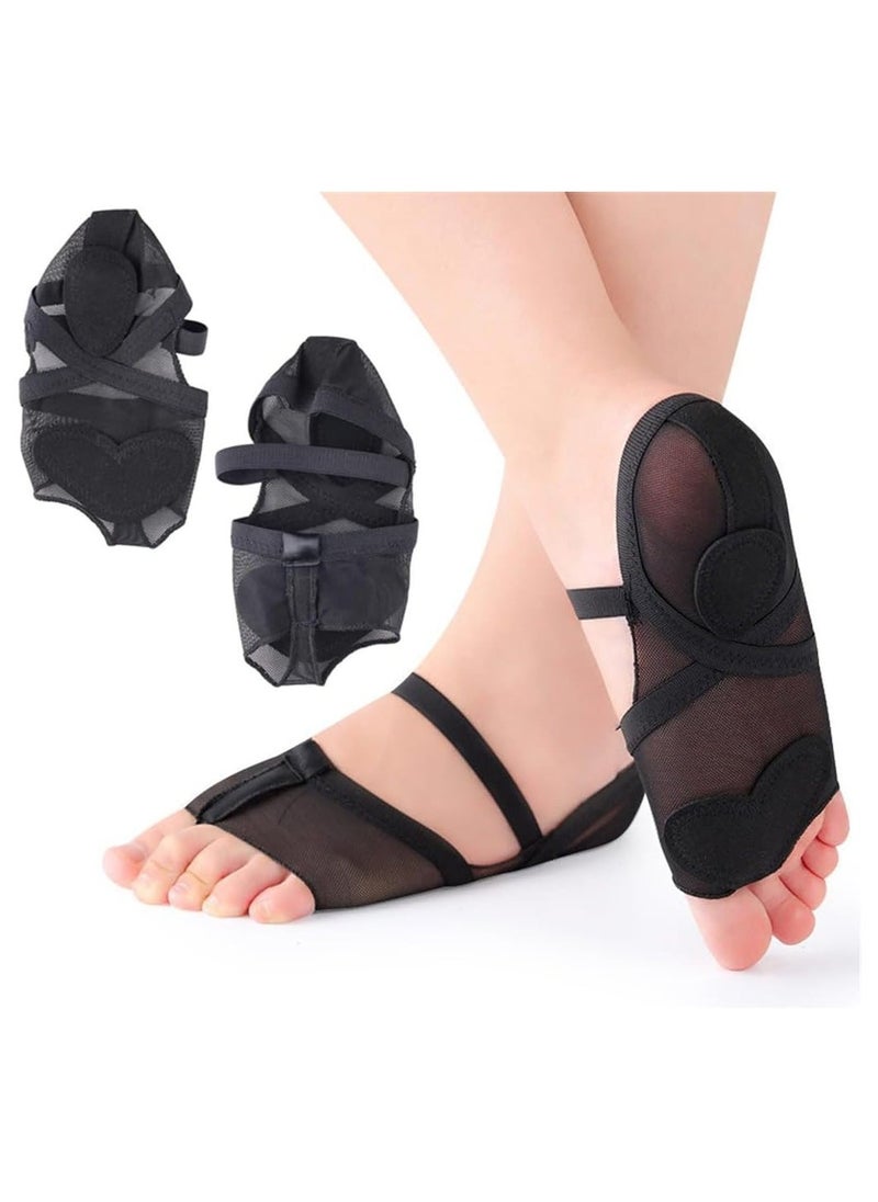 Dance Foot Undies Dance Foot Thongs Anti-Slip Ballet Dance Pointe Shoe Socks Protector Cushion Professional Thong Toe Paws Grip Shoes Pads Women Lyrical Shoes Relief Foot Pain L