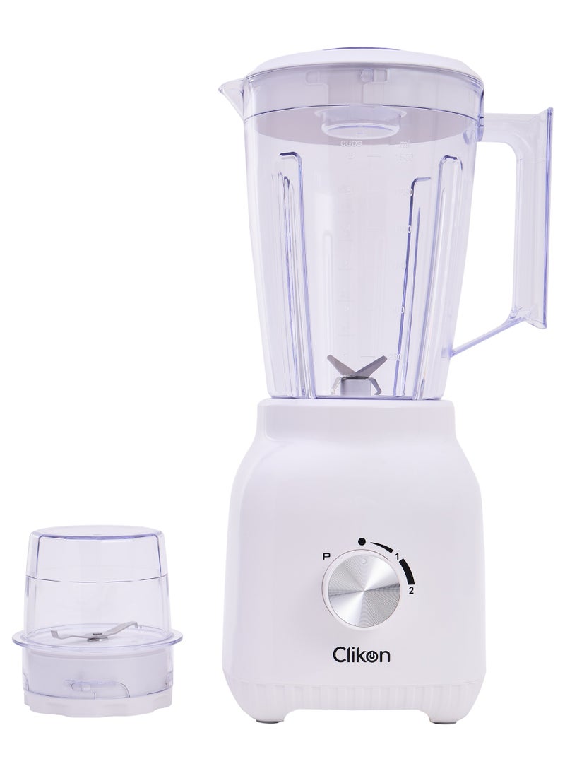 2-In-1 Juicer Blender Chopper Set With Wet And Dry Grinder Jar 1.5L 550 W CK2690 White