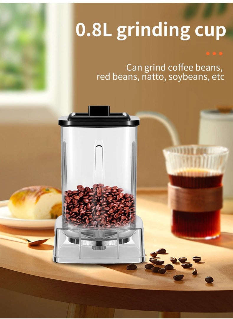 3-in-1 15 Speeds Electric Juicer & Coffee Grinder & Meat Blender Chopper Set, 0.8L+2L+3L, SK-3333 Black