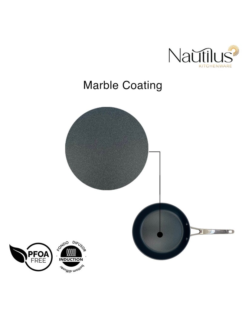 Nautilus Frypan 28cm Forged Aluminium