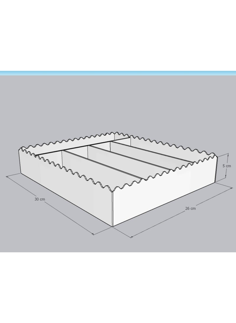 Spoon box clear 5 side