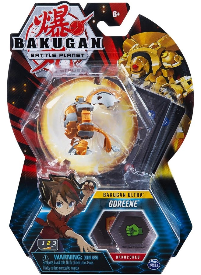 Bakugan Ultra, Aurelus Goreene, 3-inch Tall Collectible Transforming Creature, Wave 7