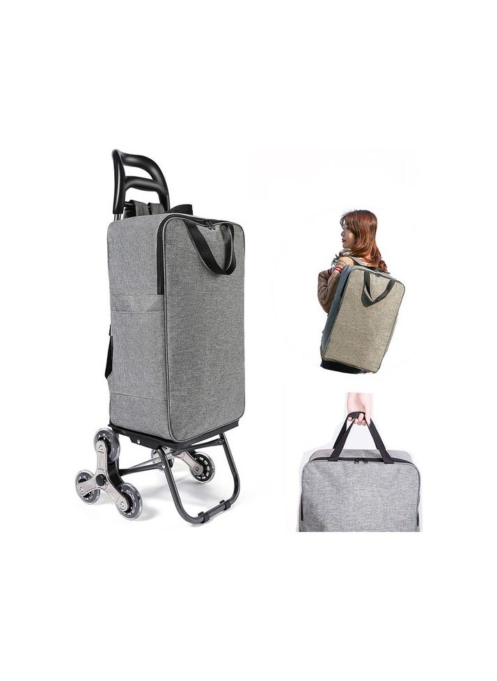 Folding/Movable Sunday Car -Gri Colour:Gray Sizes:28.5 x 28.5 x 44 cm