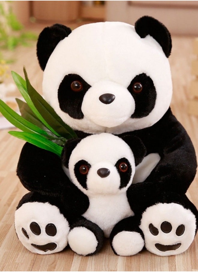 Panda Soft Toy With 100% Recyclable Stuffing And Eco Friendly Material 20x18x13cm