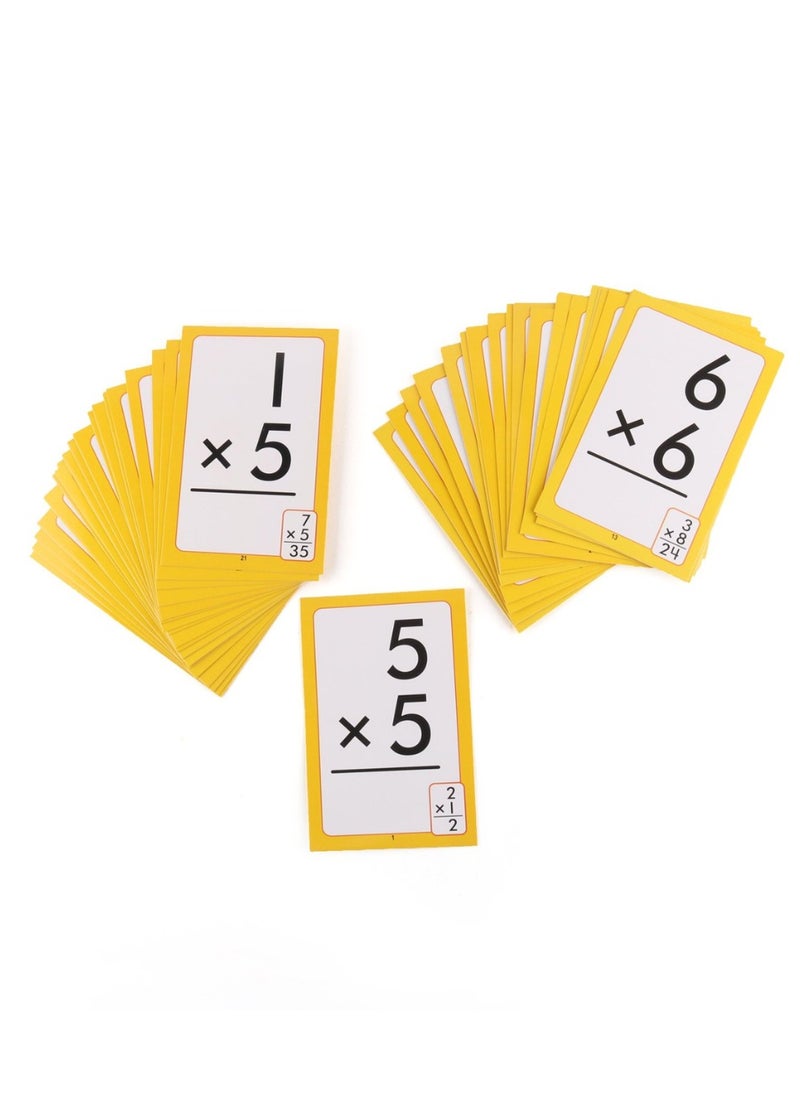 Creative's Multiplication Flash Cards | 40 Double Sided Flash Cards | Math Flash Cards | Learning & Educational | Easy & Fun Way of Learning Multiplication | Ages 8 & up