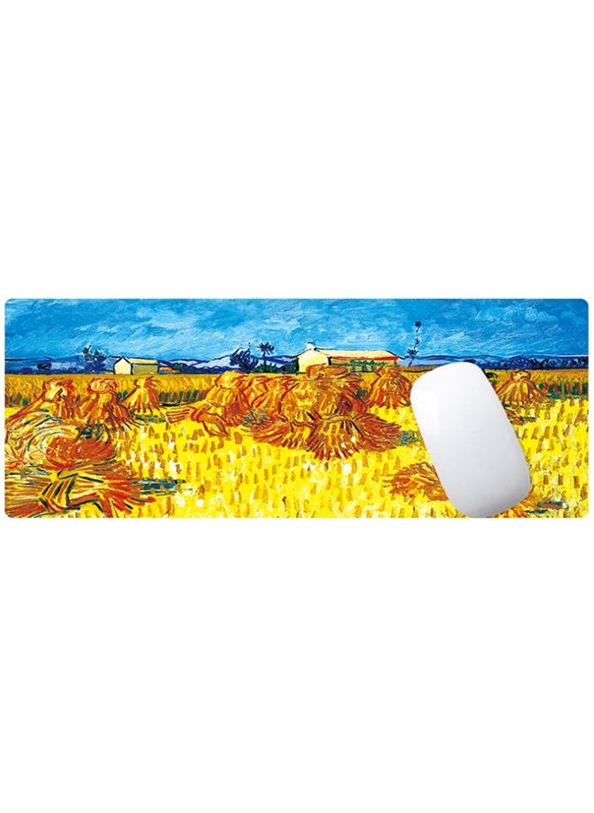 400x900x1.5mm Unlocked Am002 Large Oil Painting Desk Rubber Mouse Pad(Room)