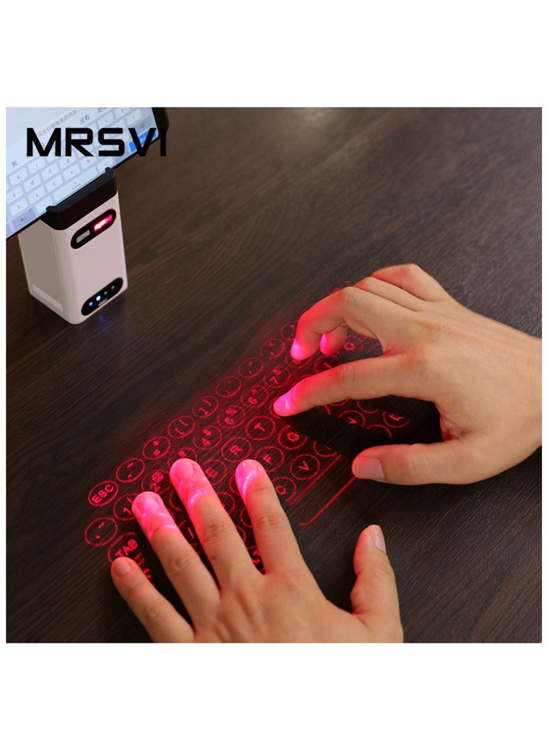 Virtual Laser Projection Keyboard with Bluetooth, Phone Stand, Mouse and Power Bank