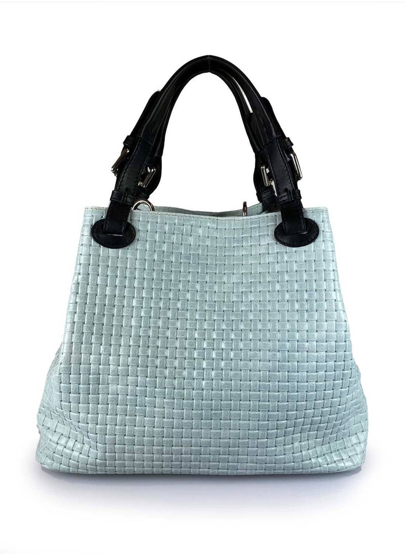 Woven Hobo Handbag