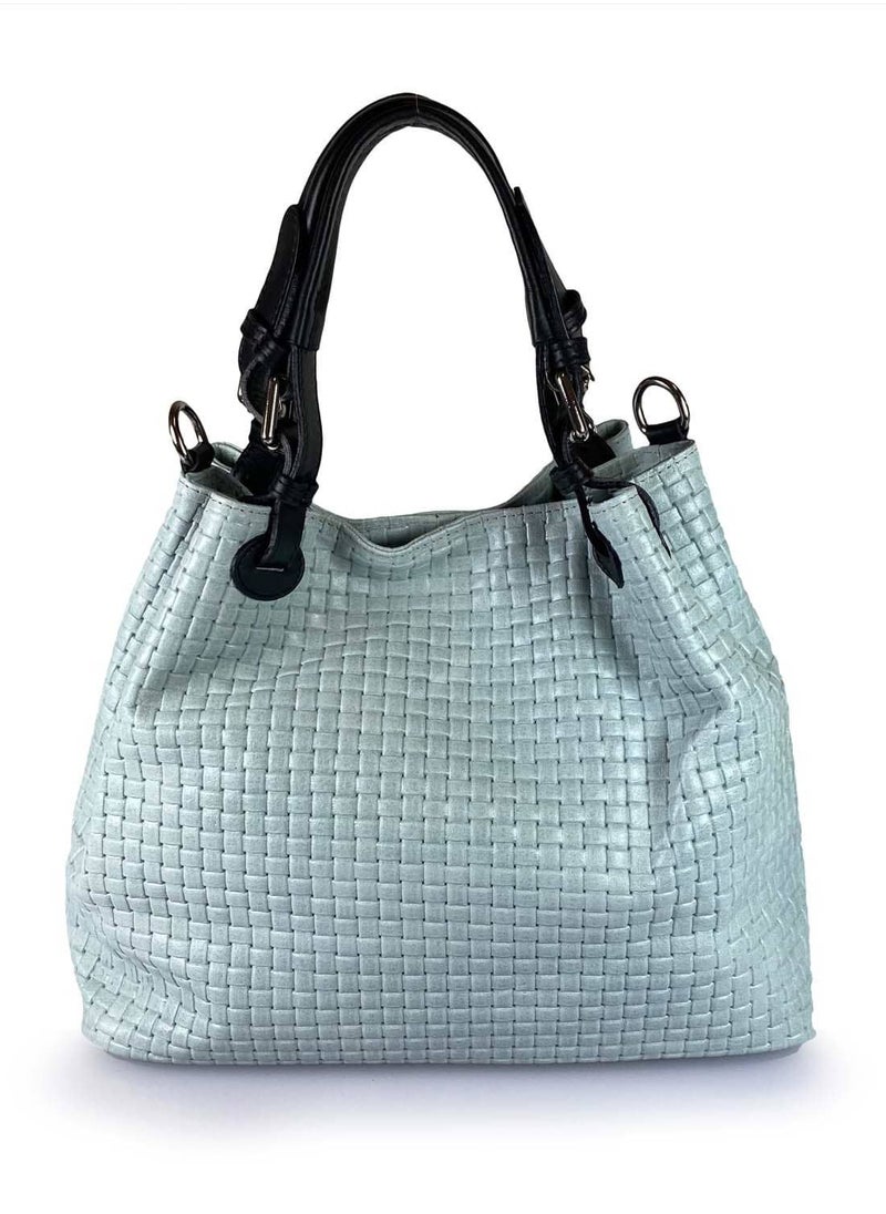 Woven Hobo Handbag