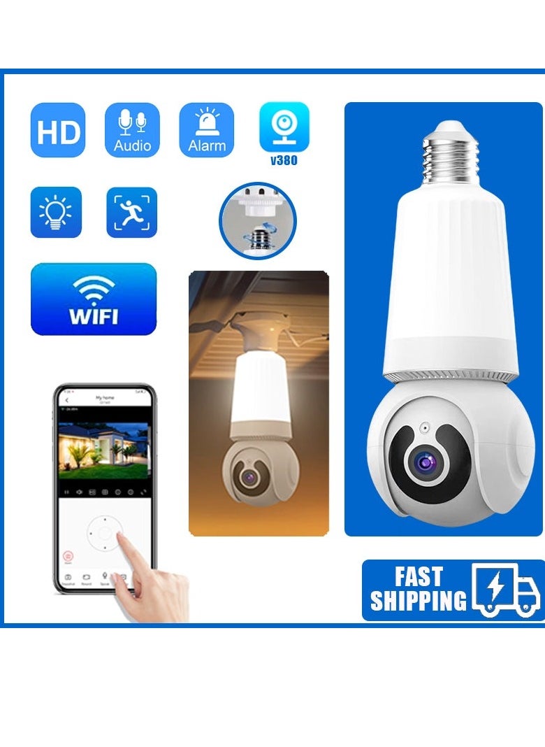 WiFi Wireless Bulb CCTV Camera – Indoor Surveillance Solution