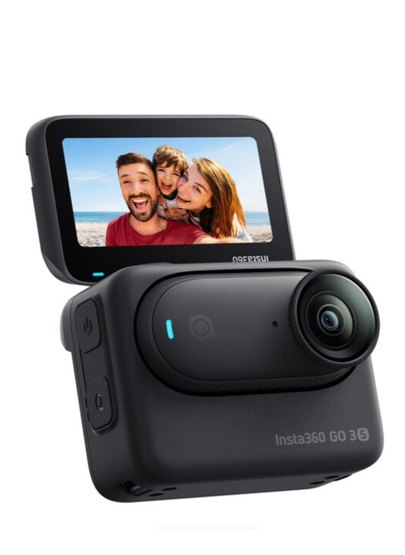 Insta360 Go 3S Action Camera (128GB, Midnight Black)