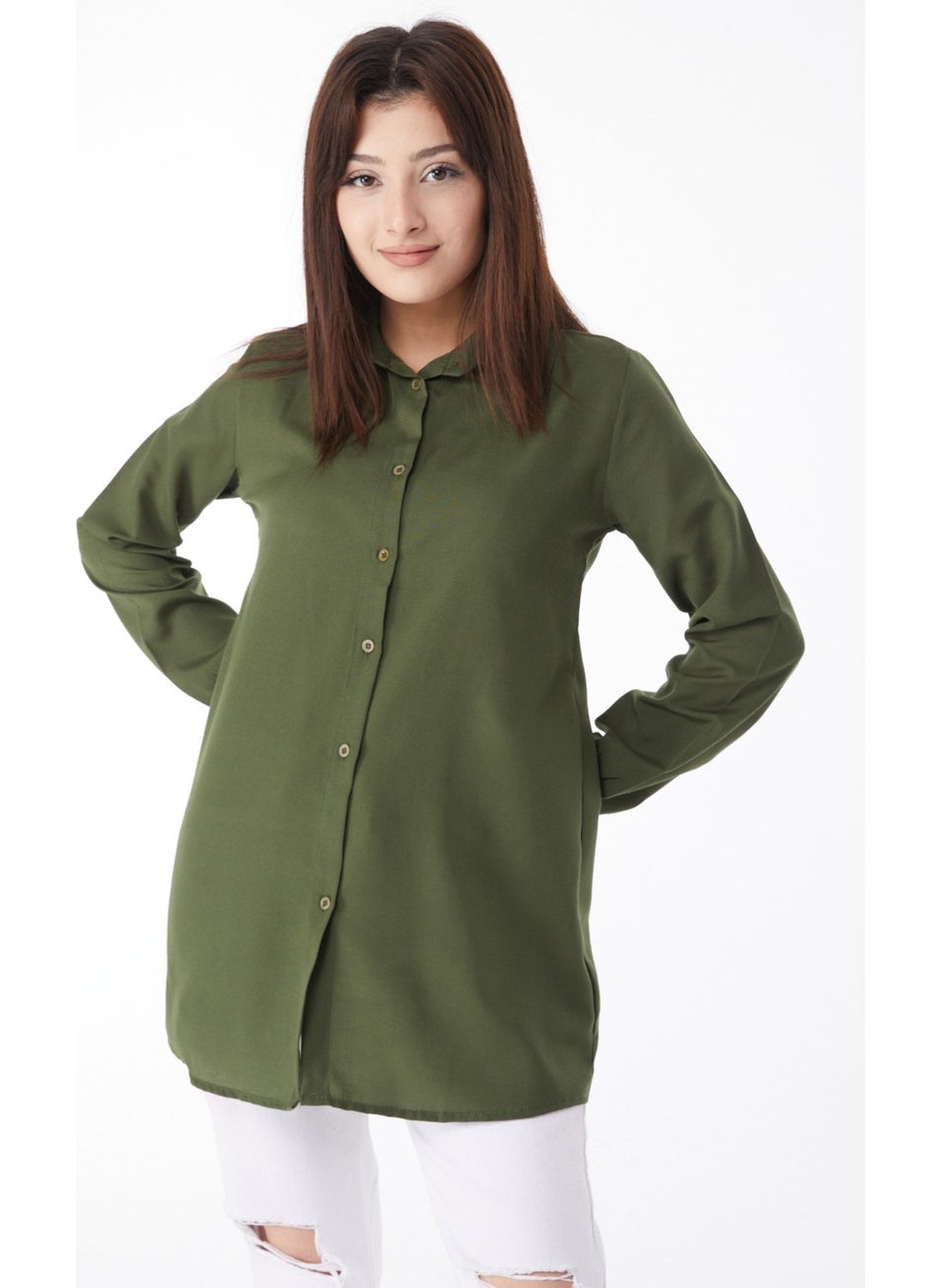 13126-KHAKI Tunic