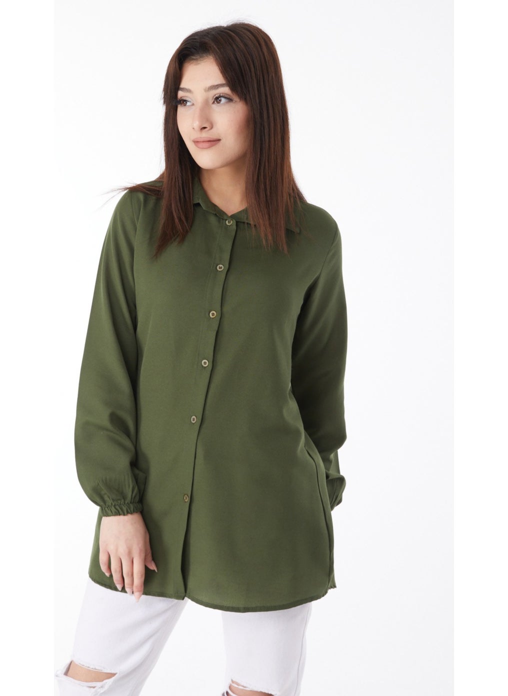 13126-KHAKI Tunic