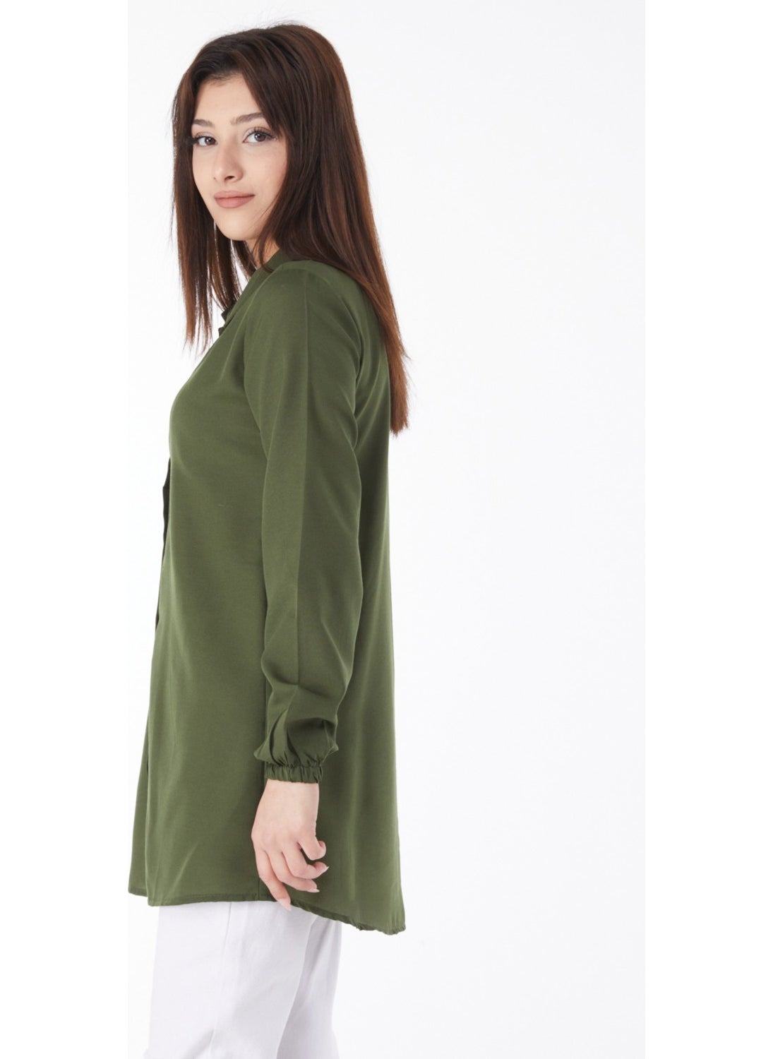 13126-KHAKI Tunic