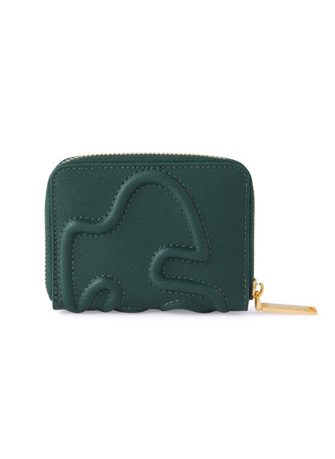 Fantasia Card Holder in Green Made From 2 Recycled Bottles