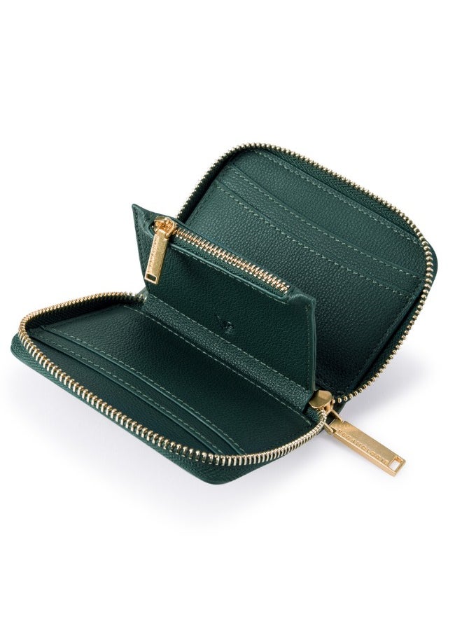 Fantasia Card Holder in Green Made From 2 Recycled Bottles