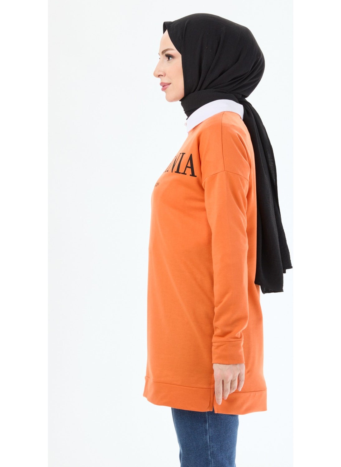 23467-ORANJ Sweat