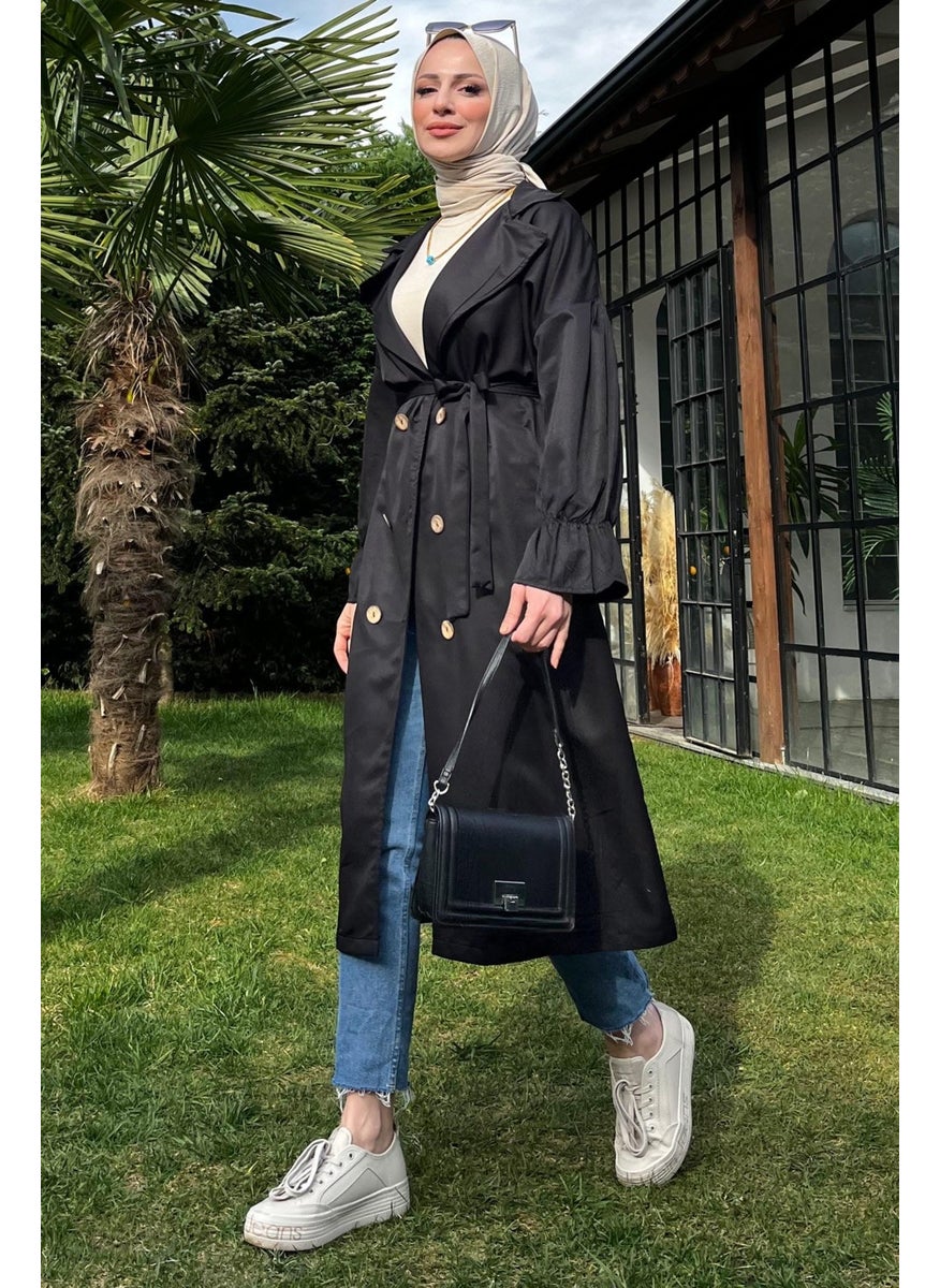 11452-BLACK Trench