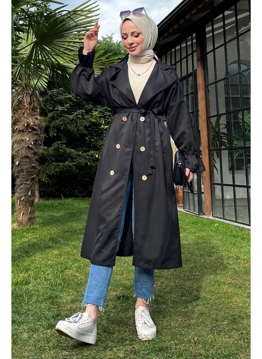 11452-BLACK Trench