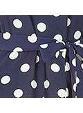 Polka Dot Culotte Jumpsuit