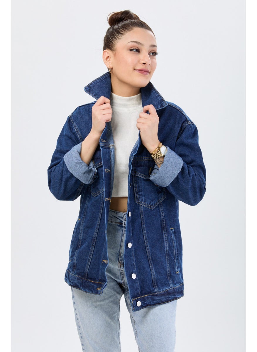 23814 Blue Flota Pocket Denim Jacket