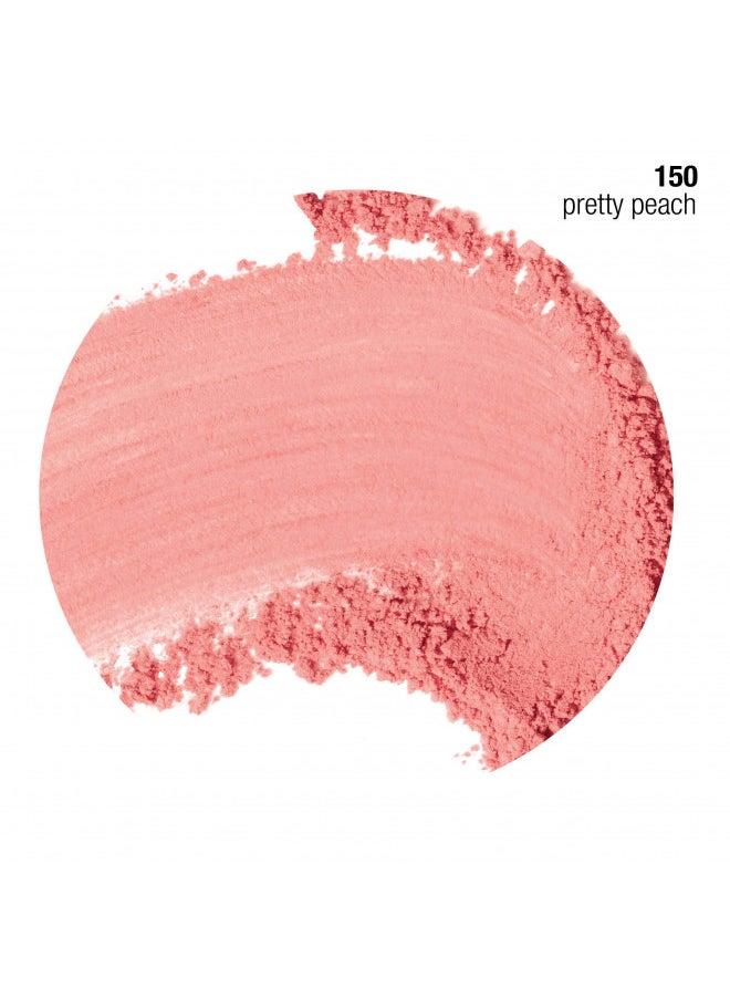 COVERGIRL Cheekers Blendable Powder Blush Pretty Peach, .12 oz (packaging may vary), 1 Count