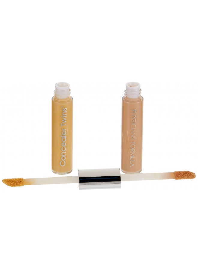 Physicians Formula Concealer Twins Cream Concealers, Yellow/Light, 0.24 Ounce