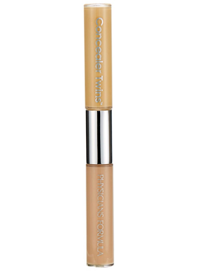 Physicians Formula Concealer Twins Cream Concealers, Yellow/Light, 0.24 Ounce