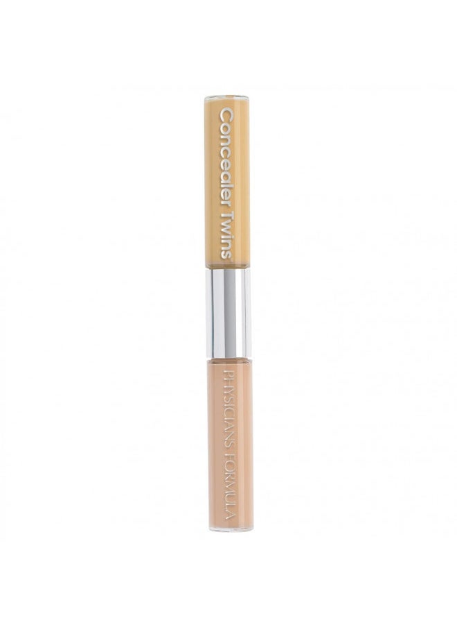 Physicians Formula Concealer Twins Cream Concealers, Yellow/Light, 0.24 Ounce