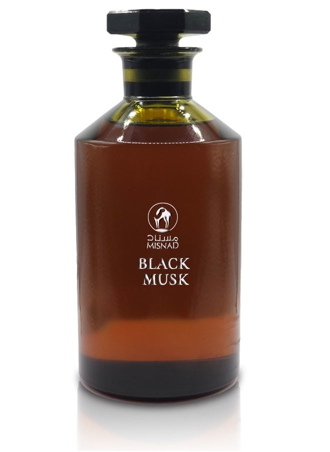 Misnad Fragrance Oil BlackMusk - 100 ml | Premium Grade Essential Oils for Diffuser, Perfume Making, and Candle Making