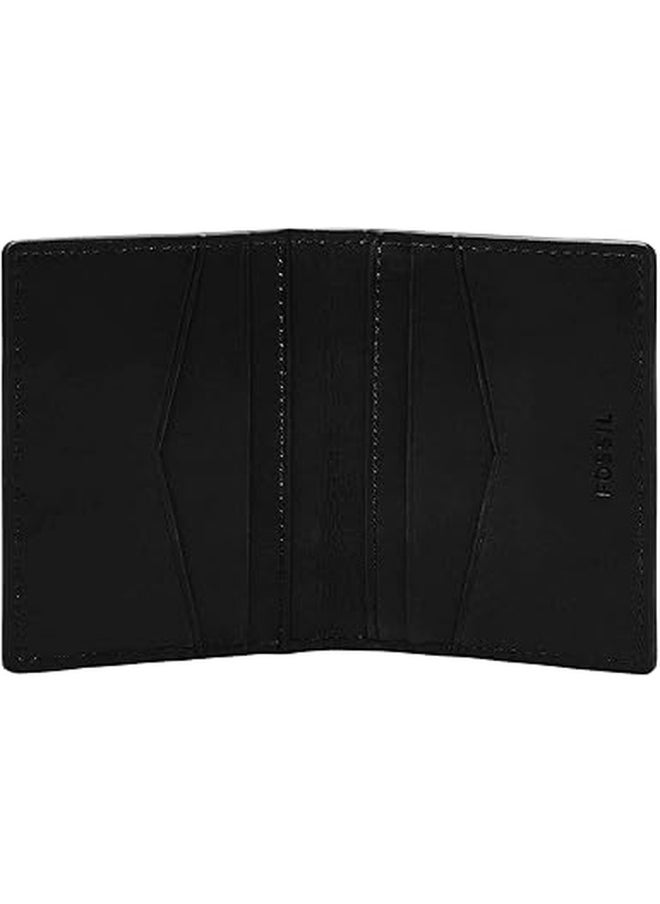 Fossil Men's Joshua Vegan Cactus Slim Minimalist Bifold Front Pocket Wallet for Men