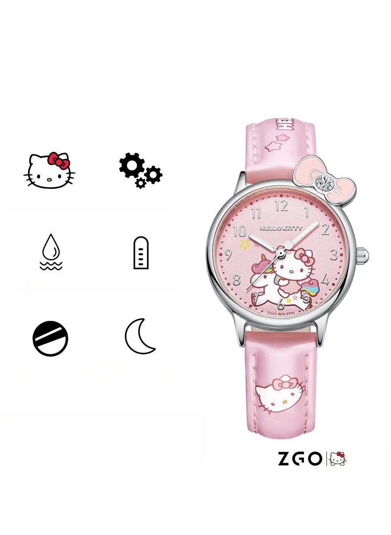 Girl's School Start Gift Cute Cartoon Watch Children's Waterproof Watch