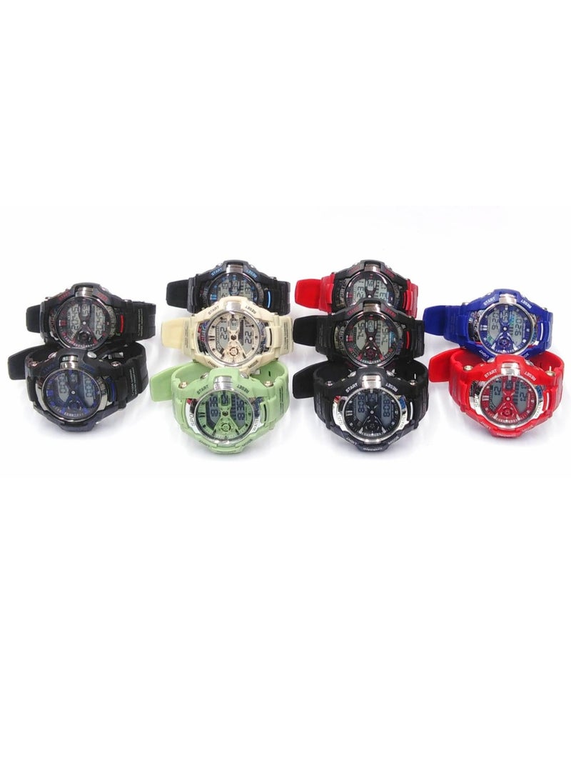 Sports Watches, ADigital ssorted Colors, Set of 10