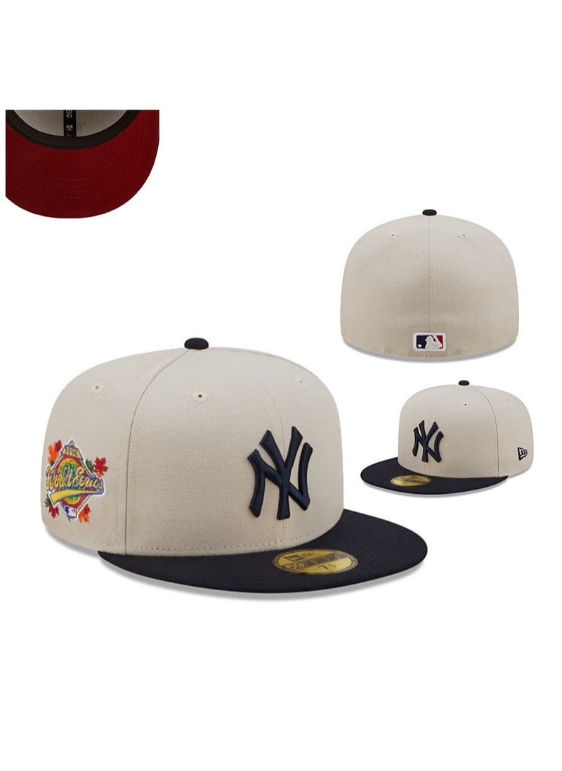 NEW ERA 3D Embroidered Fitted Cap with Closed Back - Perfect for Sun Protection